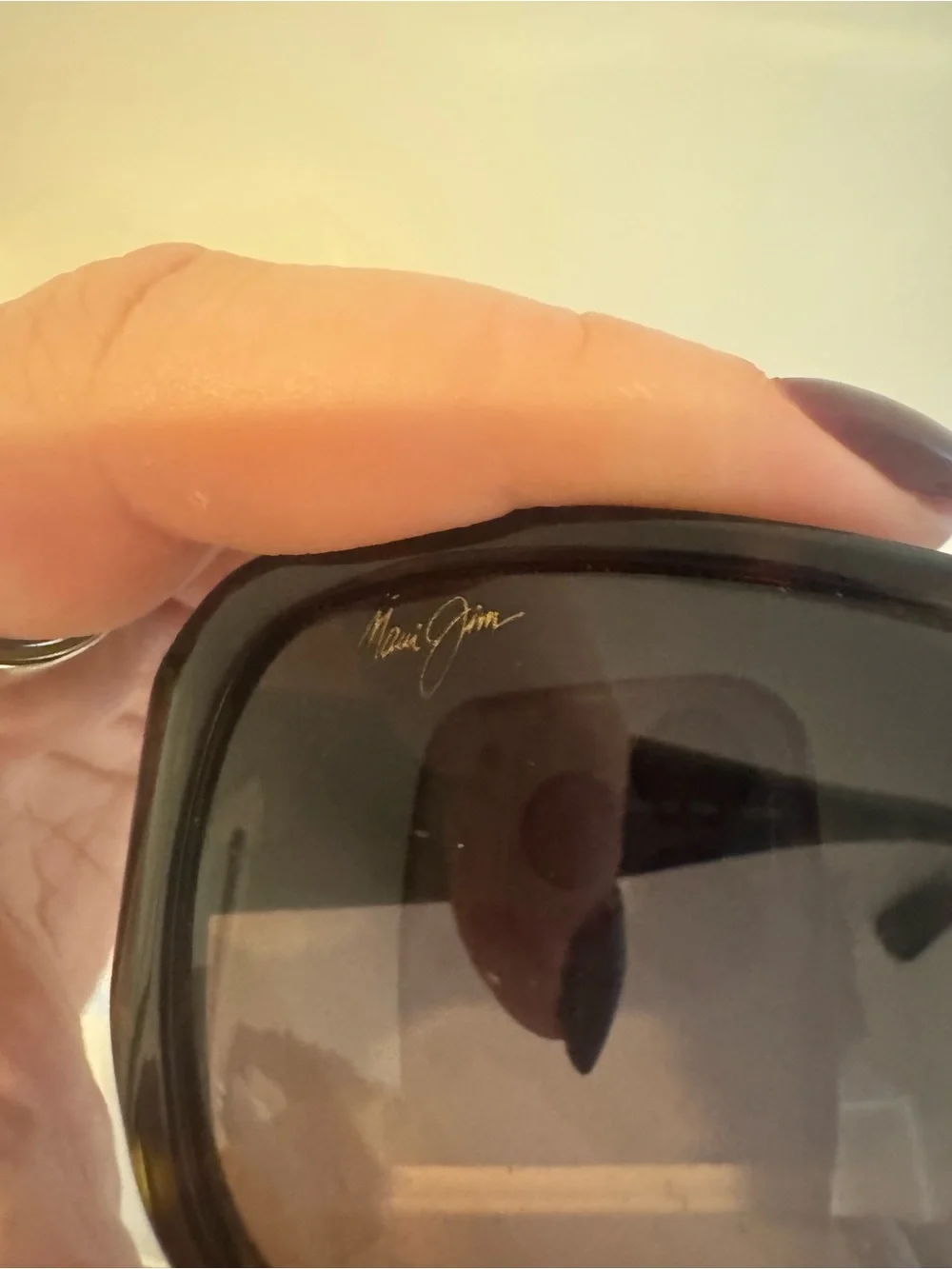 Maui Jim Nalani MJ295-10 Polarized Tortoise Sunglasses + Case